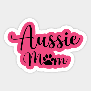 Aussie Mom Sticker